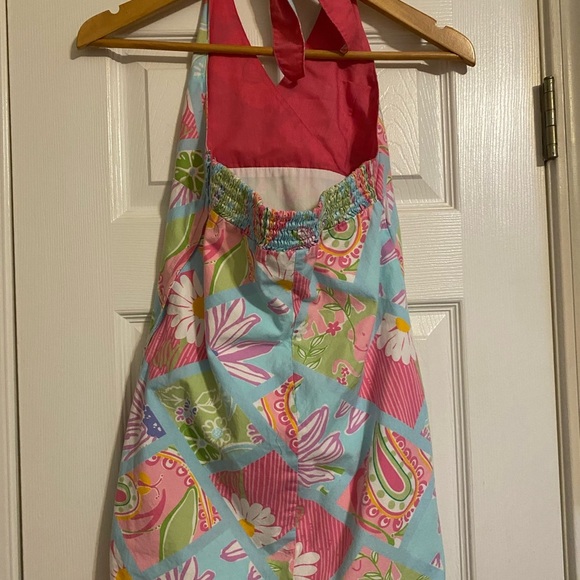 Pulitzer White Label Tropical Halter Floral Dress - Picture 5 of 6